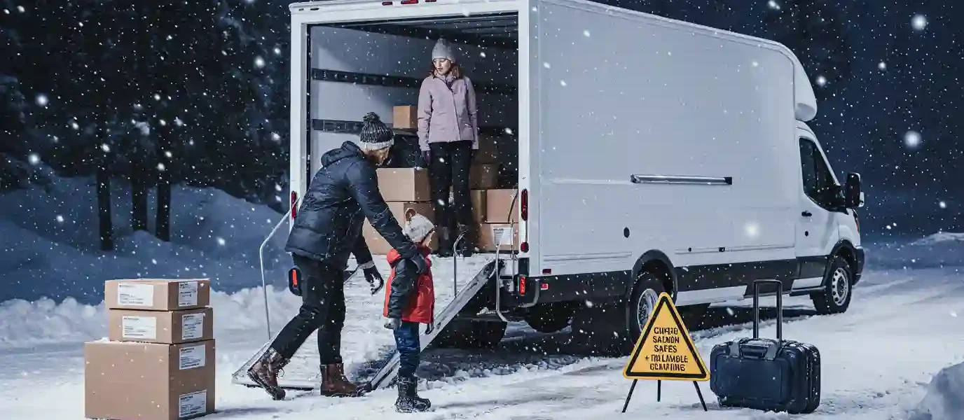 Déménagement hivernal comment