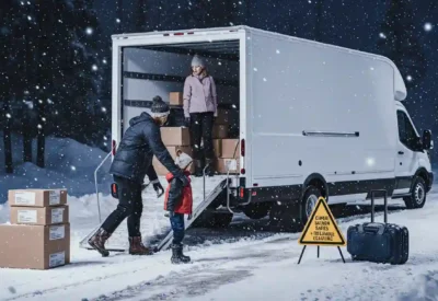 Déménagement hivernal comment