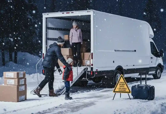 Déménagement hivernal comment